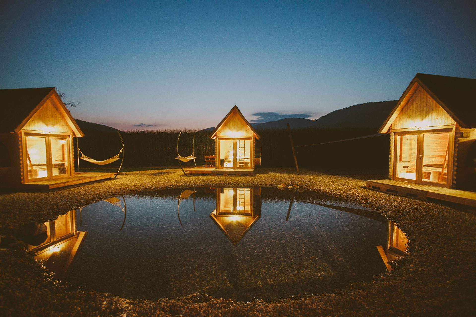 A relaxing getaway surrounded by nature, far from the hustle and bustle.