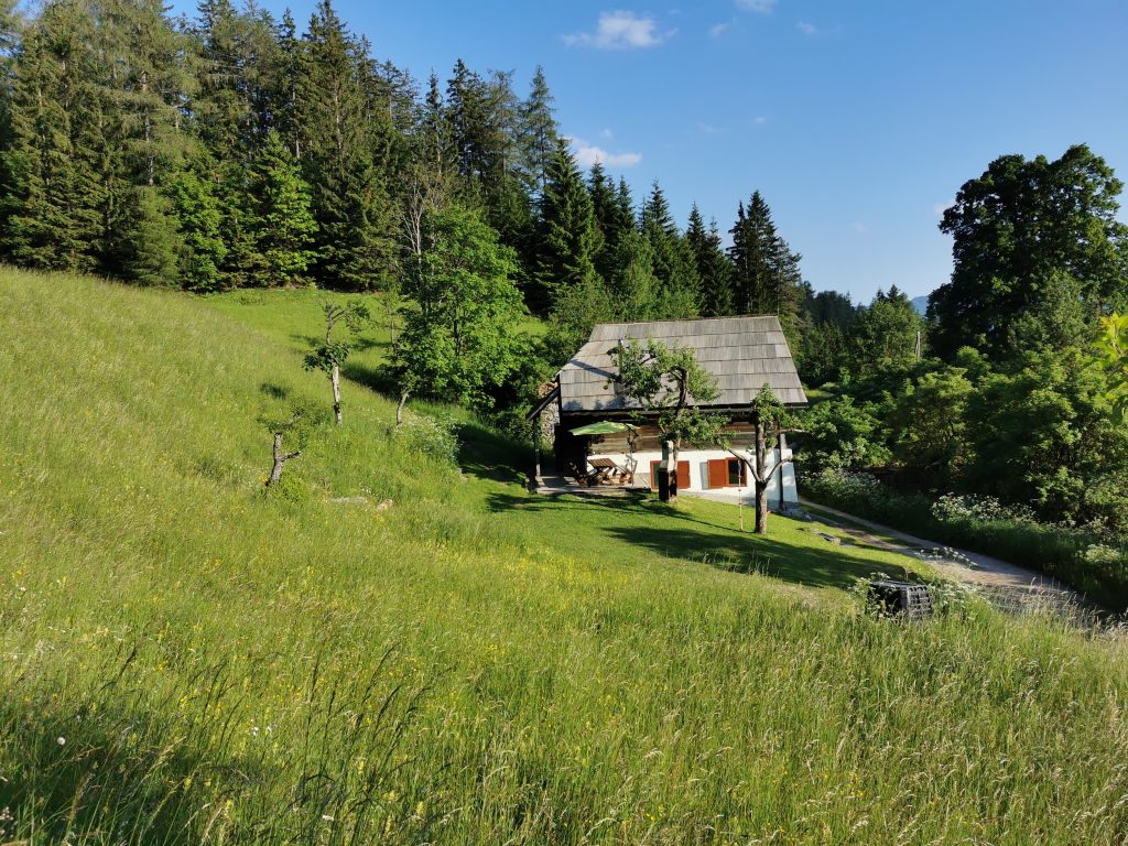 Hiška se nahaja v neokrnjeni naravi in ponuja možnost pohodništva in kolesarjenja.