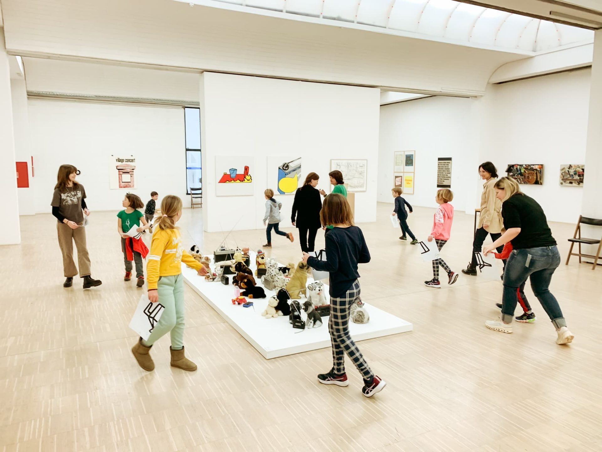 Berneker's creative workshops bring art closer to young visitors through play, exploration, and their own creation.