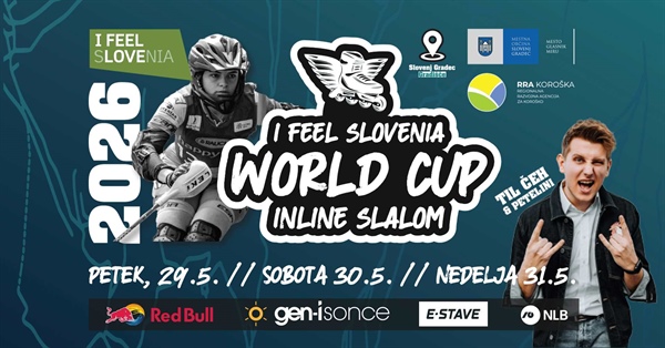 World Cup Inline Slalom in Slovenj Gradec - flyer.