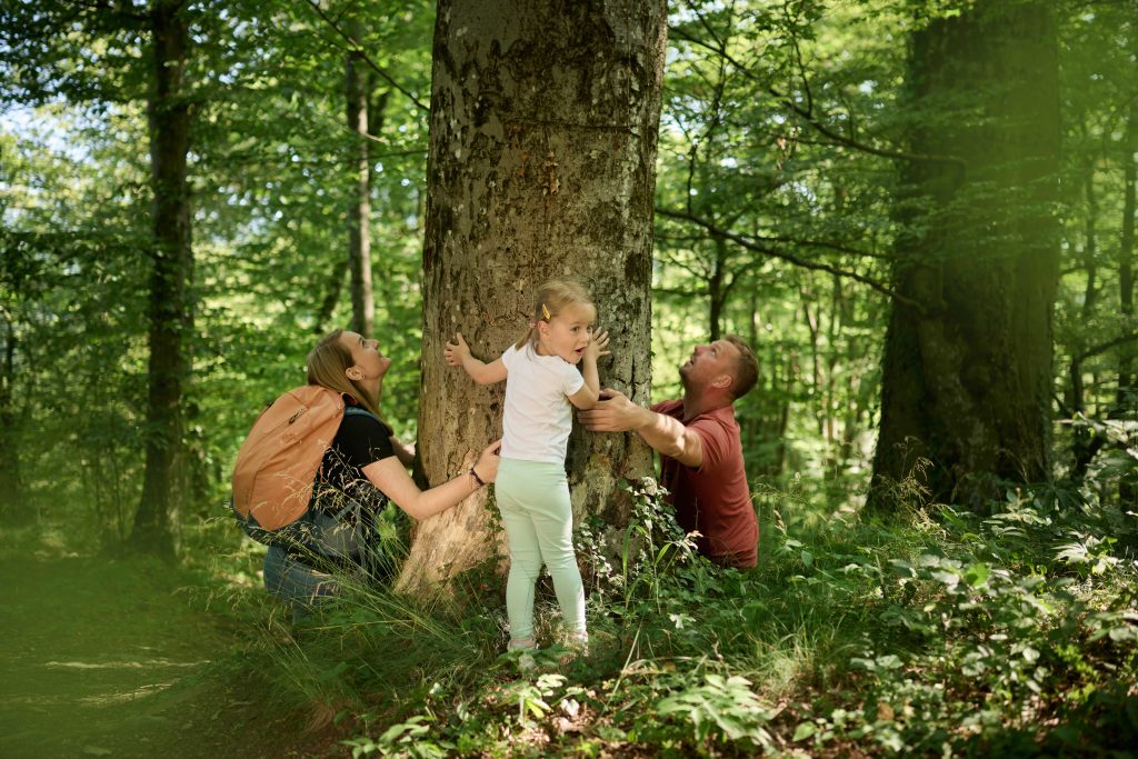 A family experience in the embrace of Koroška forests.