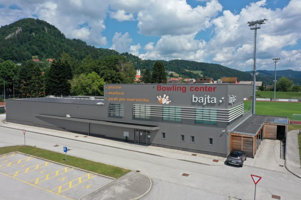 Modern facility of the Bowling Center in Radlje ob Dravi.