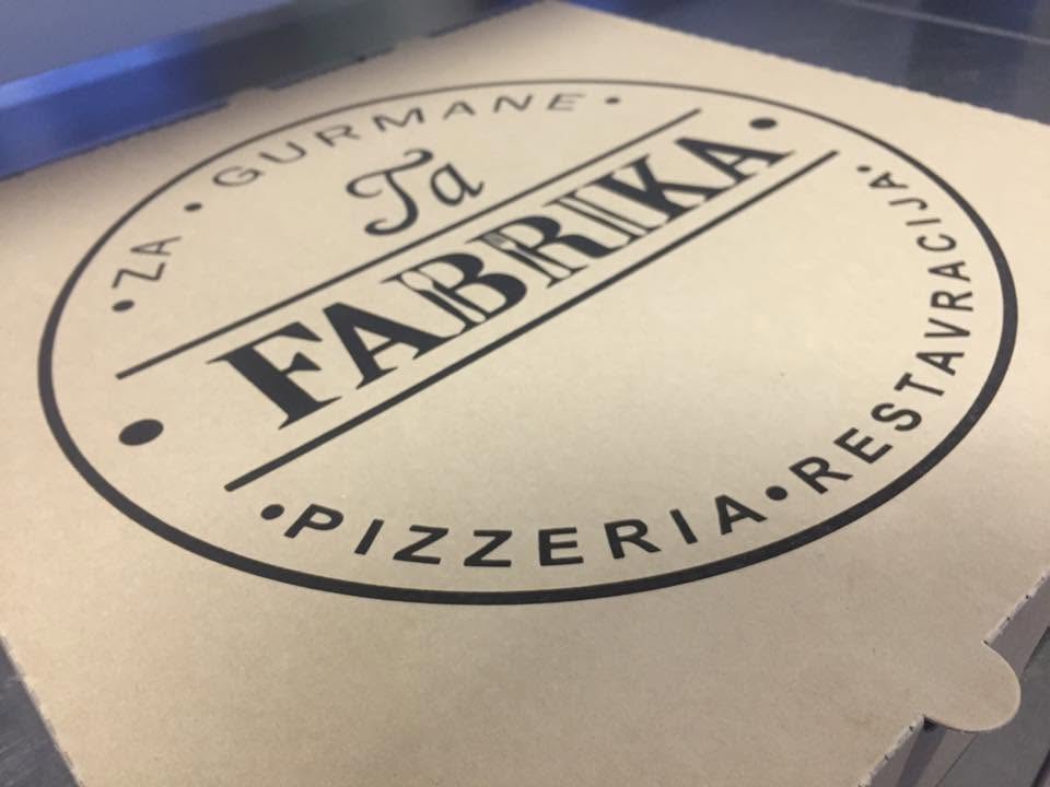 The recognizable round sign of Ta Fabrika.