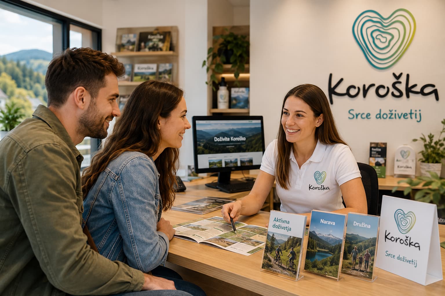 Dopust na Koroškem lahko rezervirate tudi pri kateri od turističnih agencij.