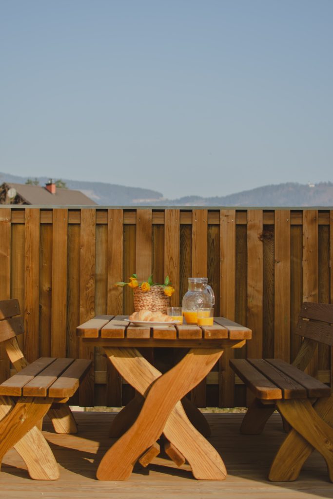 Terrace for enjoying the fresh air