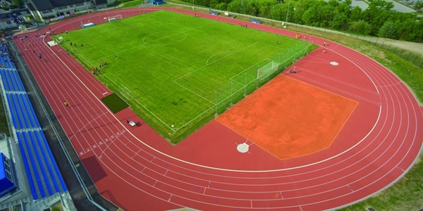 Outdoor stadium for athletics and other sports activities in Slovenj Gradec.