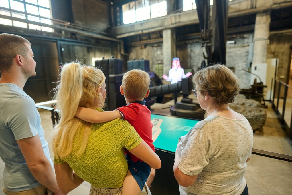 A monument to ironmaking heritage that brings the development of ironmaking and the town’s industrial history closer to visitors.