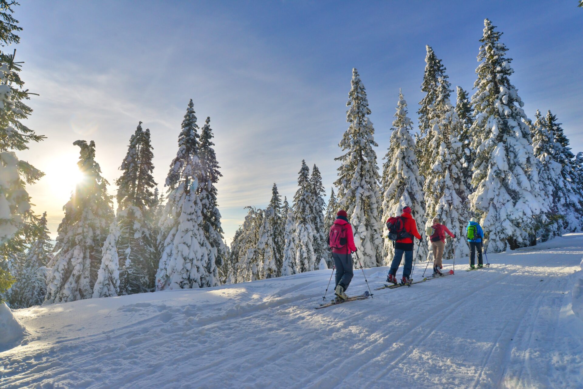 Ski tourers enjoy the winter joys of Pohorje in Koroška